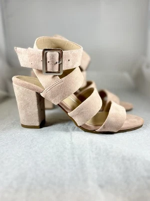 Vionic Perk Blaire - Women's Strappy Heel Rose Suede Size 6.5 - Image 1 of 4