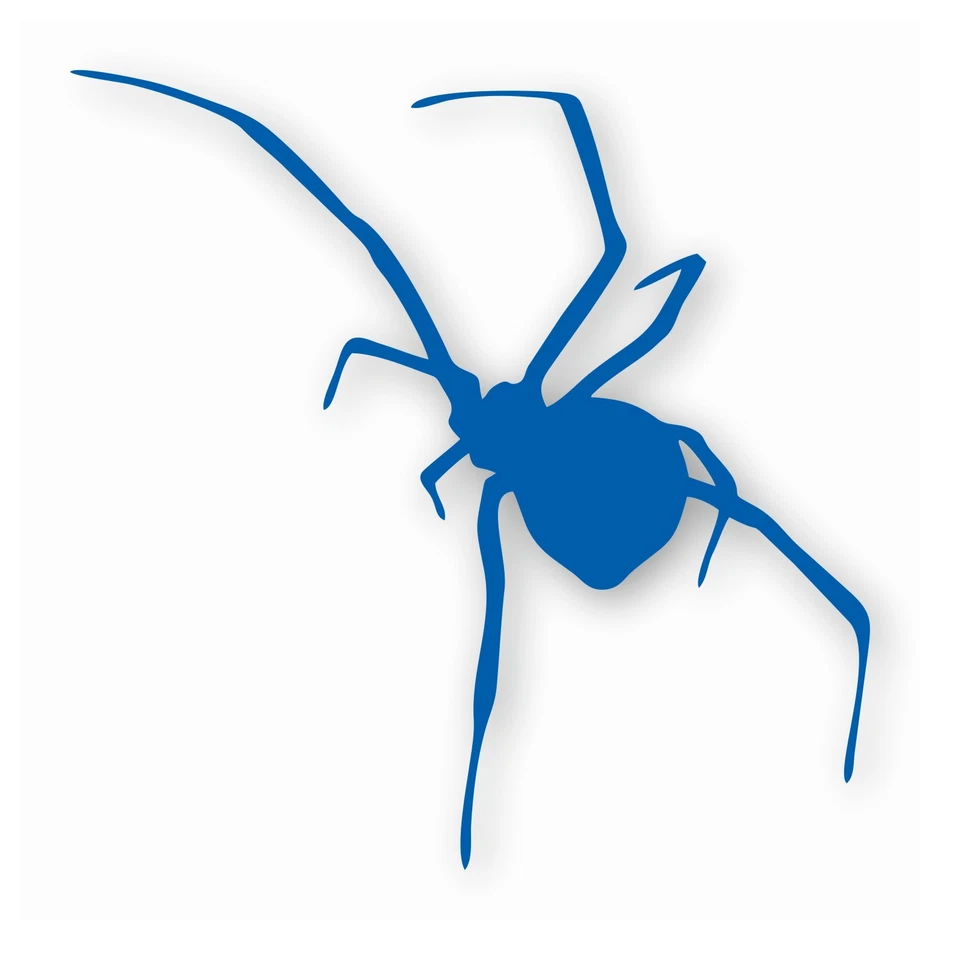 Silueta de araña viuda negra - Calcomanía adhesiva de vinilo - ELIGE tamaño y color Foto 1 de 1