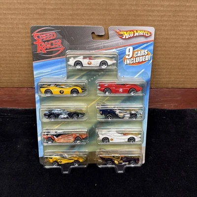 HOT WHEELS SPEED RACER SET OF 9 2007 BRAND NEW, EXCELLENT CONDITION. - Image 1 of 4