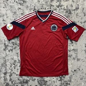 Adidas Colombia National Team Away Jersey Kit 2014 FIFA World Cup Men’s Medium - Picture 1 of 6
