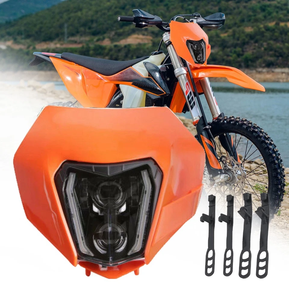 Светодиодная фара Dirt Bike для EXC XCW XCF SXF 250 350 450 500 SMC R 690 2019-2022 - Изображение 1 из 4