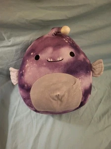 Easton der lila bedruckte Anglerfisch 11 Zoll Plüsch Squishmallow - Bild 1 von 5