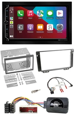 ESX 2DIN DAB USB Lenkrad Bluetooth Autoradio für Land Rover Freelander 2004-2006 - Bild 1 von 4