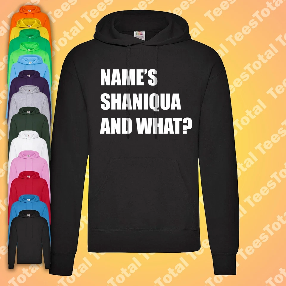 N Dubz NAME’S SHANIQUA AND WHAT? Hoodie | Tour | 2023 | Hip Hop | R&B | Grime - Image 1 of 1