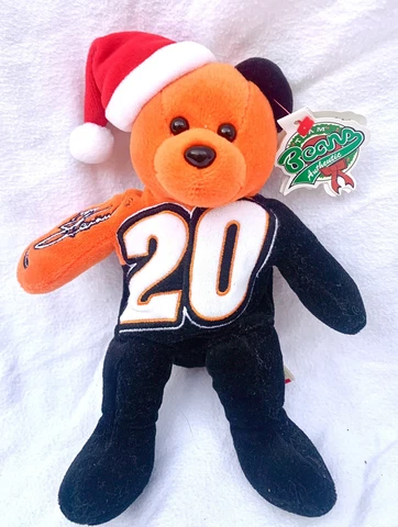 Speed Bears Tony Stewart #20 Home Depot 2000 Team Plush Bear With Case Cover