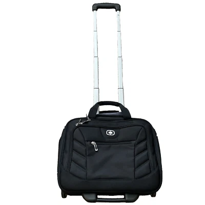 Maletín de viaje negro Ogio 417018 Lucin con ruedas para computadora portátil  Foto 1 de 4