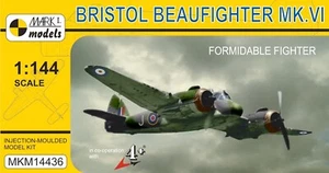 Mark I Modelos 1/144 Bristol Beaufighter Mk.VI Formidable Kit Modelo de Luchador - Imagen 1 de 4