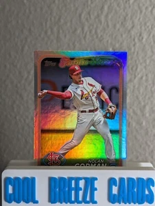 2024 Topps Serie 2 Nolan Gorman Future Stars Refractor St. Louis Cardinals - Bild 1 von 3