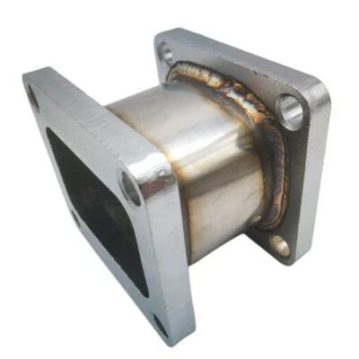 Nuevo T4 Brida de Entrada Turbocompresor Colector Brida Conversión SS 304 T4 a T4 EE. UU. Foto 1 de 4