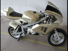 🇩🇪 Rarität Prototyp ? Liz. Honda 50-100ccm Mini Klein Motorrad Vollausstattung