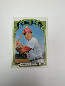 Johnny Bench 1972 Topps #433 - Cincinnati Reds - - Picture 1 of 7