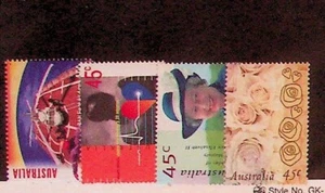AUSTRALIA Sc 1647/50+1661 NH EDICIÓN DE 1998 - 4 SINGLES - Imagen 1 de 1