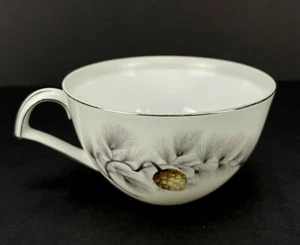 Vintage Narumi Japan Silber Tannenzapfen Teetasse - Bild 1 von 8