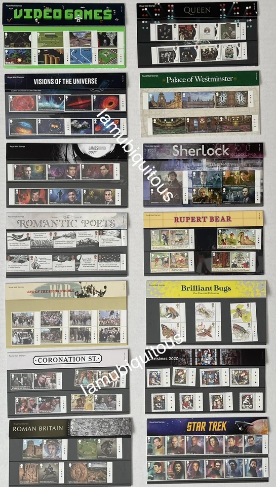 Royal Mail Presentation Packs 2020 Full Year Set Traffic Lights & Mini Sheets - Image 1 of 4