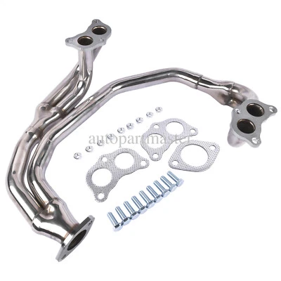 Set of Header Exhaust System for 1997-2005 Subaru Impreza RS 2.5L Non-Turbo - Image 1 of 4