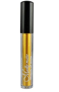 NEW* SOLD OUT KLEANCOLOR "MARIGOLD" MADLY MATTE METALLIC LIPGLOSS - Picture 1 of 6