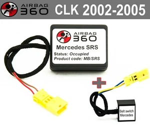 Alfombrilla asiento pasajero mercedes srs clk 02-05 sensor ocupación emulador bypass - Imagen 1 de 6