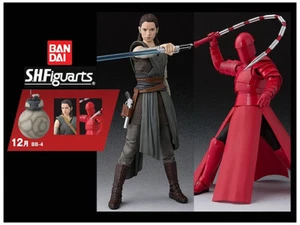 S.H.Figuarts Rey & Elite Pretorian Guard (Whip Staff) with BB-4 Bandai - Picture 1 of 4