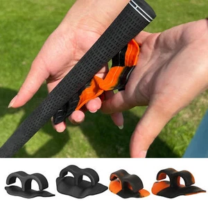 Golf Grip Swing Aid Anti-Slip Clinging Pad Golf Clubs Swing Training Tool - Picture 1 of 13