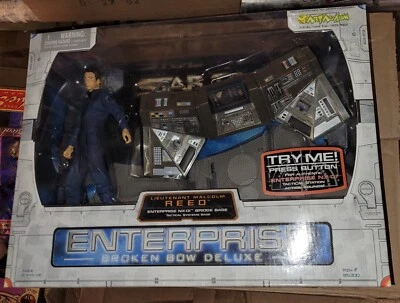 ARCO ROTO STAR TREK ENTERPRISE DELUXE NX-01 BRIDGE LT REED-ART ASYLUM -2002 Foto 1 de 3