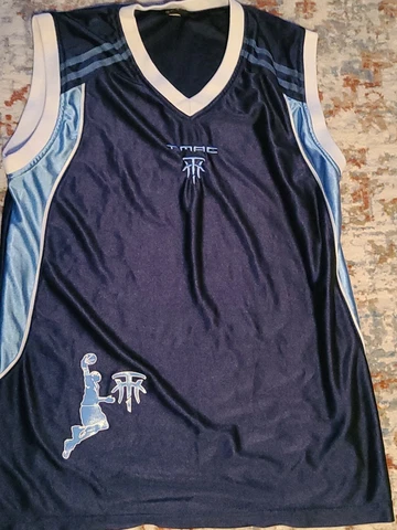 Tracy Mcgrady Tmac 1 Sleeveless Jersey Style Shirt  Size Small Cover