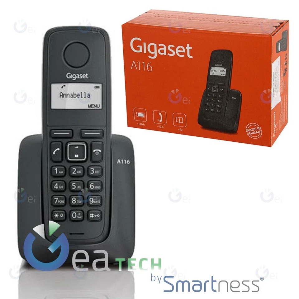 Gigaset A116 - Telefono DECT wireless