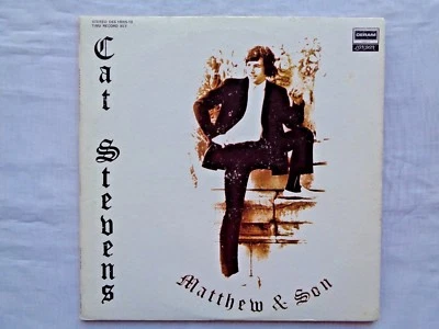 Cat Stevens Mathew & Son/New Masters 1971 Deram G. Kong A-1/B-2 Press 2 LP's EX - Image 1 of 4