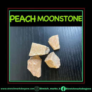 Peach Moonstone RAW Gemstones - Picture 1 of 9