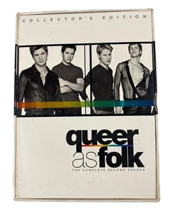 Queer As Folk (US) Season 2 Collectors Edition DVD Box Set Reg 1 PAL VGC - Picture 1 of 7