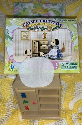 Calico Critters Sylvanian Families Nursery Dresser w/Box & Happy Camper & FREE - Image 1 of 4