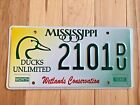 Mississippi Ducks Unlimited License Plate