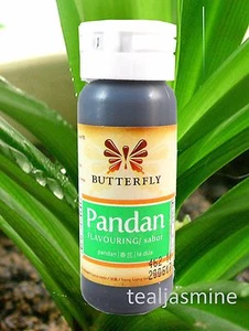Butterfly Pandan Paste Concentrated, Pandanus Extract, Screwpine 0.8 oz. (25 ml) - Picture 1 of 2