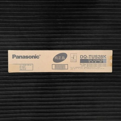 Panasonic DQ‑TUS28K Genuine Black Toner Cartridge – OEM, 28K Yield - Image 1 of 4