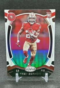 Trey Sermon Rookie 2021 Certified #'d 117/299🔥 - Picture 1 of 2