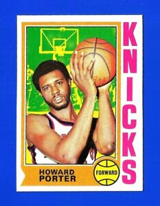 1974-75 Topps BASKETBALL #122 HOWARD PORTER NEW YORK KNICKS (SB1)