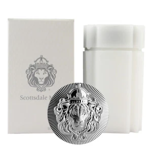 Roll of 10 - 2 Troy oz Scottsdale Stacker .999 Fine Silver Round - Picture 1 of 3