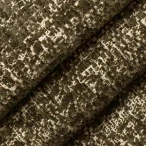 Aurora Olive Green Chenille Textured Upholstery Fabric by the Yard - Picture 1 of 2