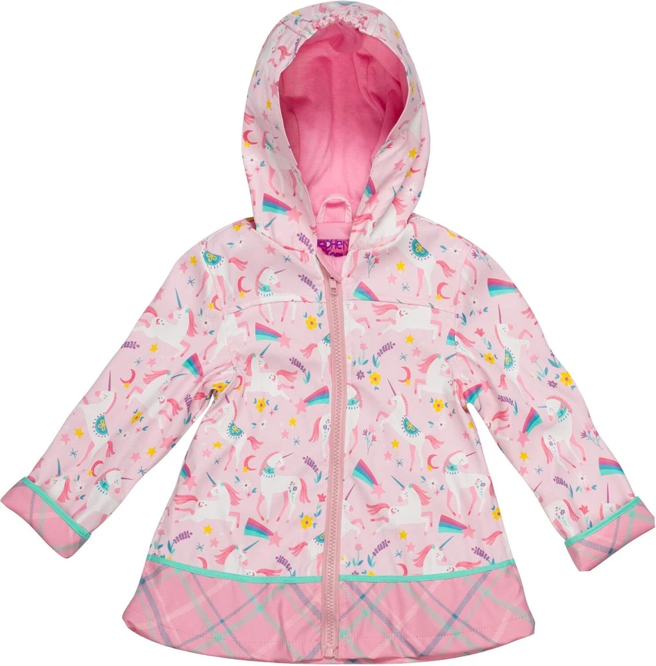 Impermeable Stephen Josheph Gifts para niños Stephen Joseph, unicornio rosa, 7/8, ropa exterior Foto 1 de 1