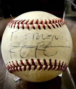Rob Refsnyder Autographed Signed Baseball Boston Red Sox / Yankees Ball Hot! - Picture 1 of 4