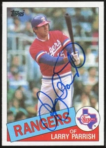Larry Parrish #548 signed autograph auto 1985 Topps Baseball Trading Card - Picture 1 of 1