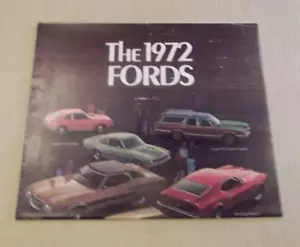 1972 Ford LTD Torino Mustang Maverick Pinto Wagons Dealership Sales Brochure - Picture 1 of 6
