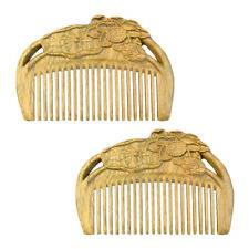  2 Pcs Hair Supplies Natural Wooden Comb Sandalwood Creative Household