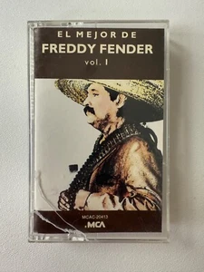 El Mejor De Freddy Fender Vol 1 Cassette Tape 1986 MCAC-20413 Play Tested - Picture 1 of 5