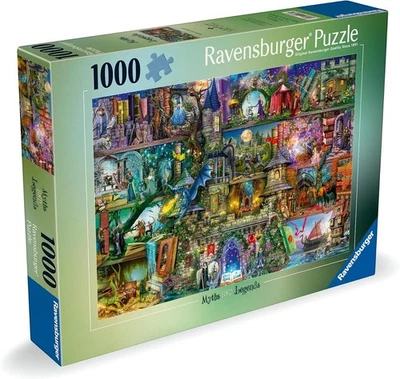 Myths and Legends Puzzle  1000 Piece Fantasy Jigsaw Puzzle - Image 1 of 4