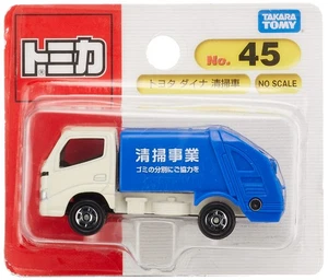 TOMICA Series Minicar No045 Toyota Dyna cleaning truck blister - Picture 1 of 5