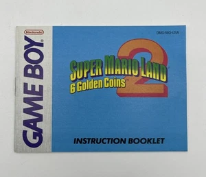 Super Mario Land 2: (Nintendo Game Boy, 1992) solo ISTRUZIONI, pulito - Foto 1 di 2