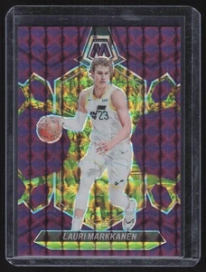 2023-24 PANINI MOSAIC PURPLE LAURI MARKKANEN 35/99 UTAH JAZZ #38 NUMBERED SP - Picture 1 of 2