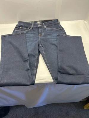 7 for All Mankind Austyn Relaxed Bootcut Jeans Unisex 29x32 Dark Wash NEW - Image 1 of 4