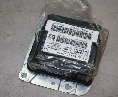 Airbag control unit airbag control unit 9666775480 0285010704 Peugeot 3008 manufactured 10 - Image 1 of 3