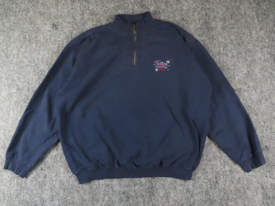 Sudadera De Colección Disney Para Hombre Grande Azul Believe In Holiday Magic 1/4 Navidad Foto 1 de 4